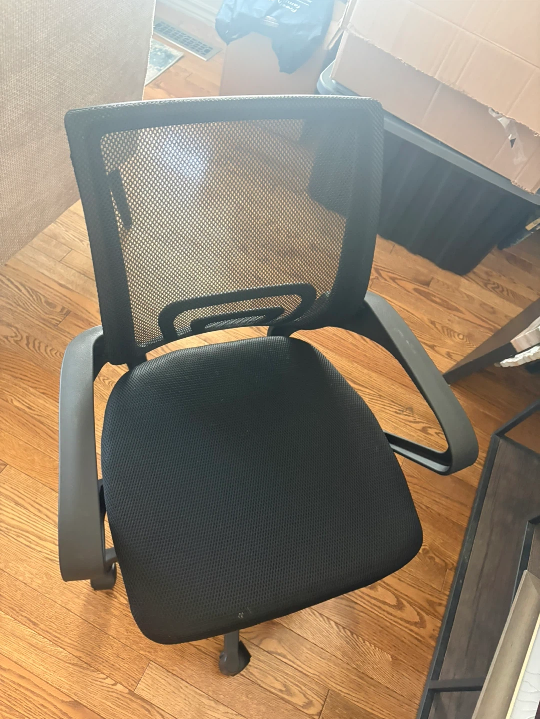 Black Mesh Office Chair - photo 3