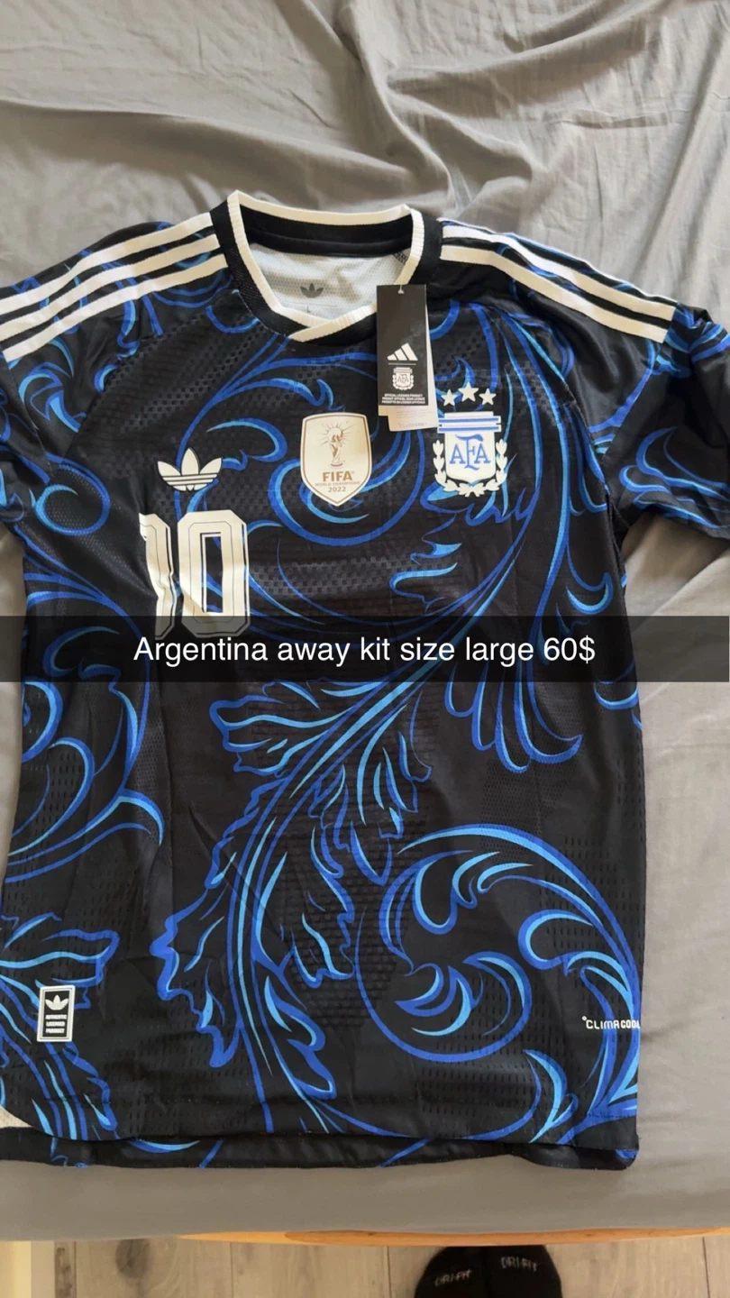 Adidas Argentina Messi 10 Away Jersey - Large