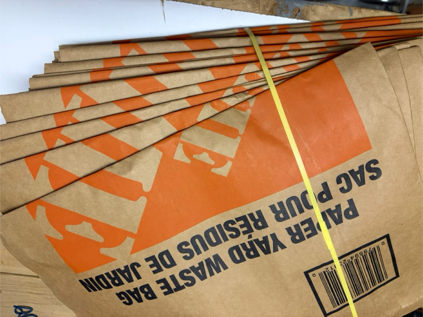 The Home Depot Paper Yard Waste Bags