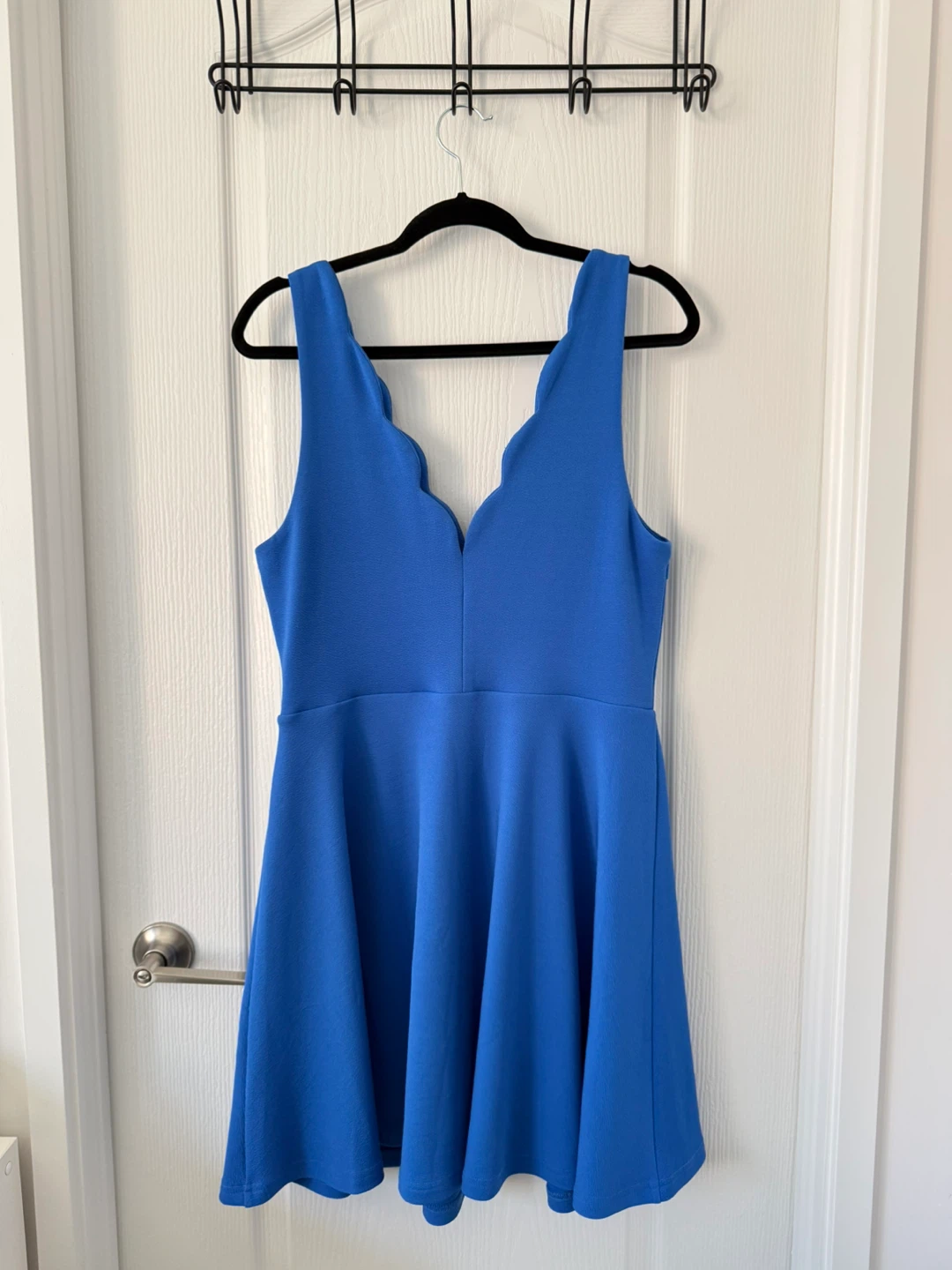 Blue Scalloped Dress from Simon’s - photo 4