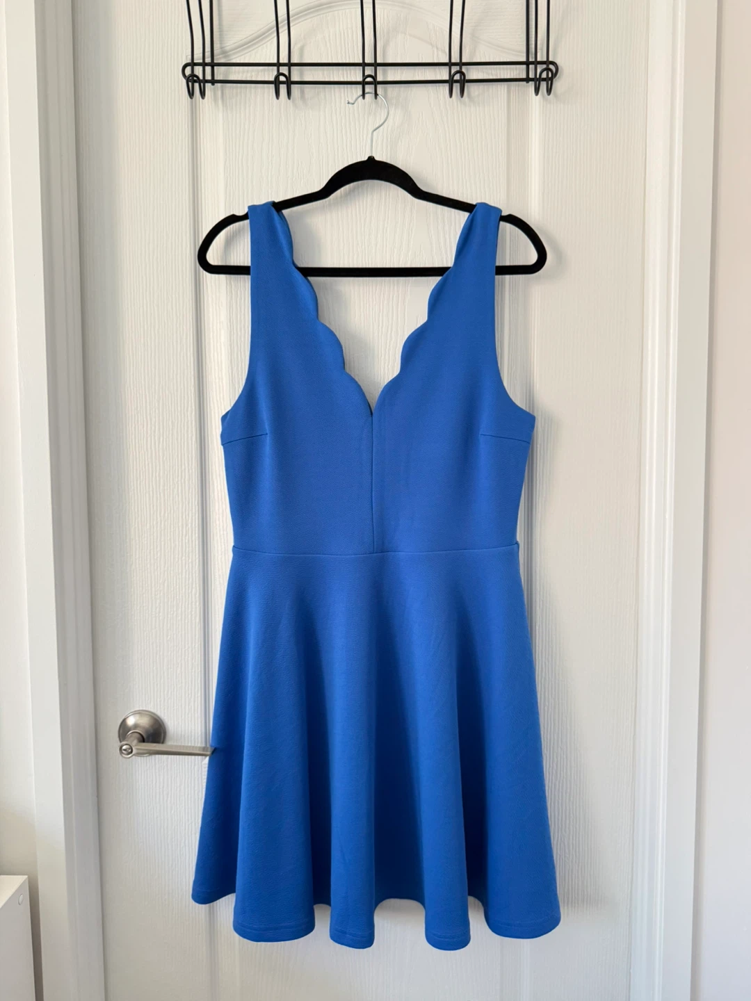 Blue Scalloped Dress from Simon’s