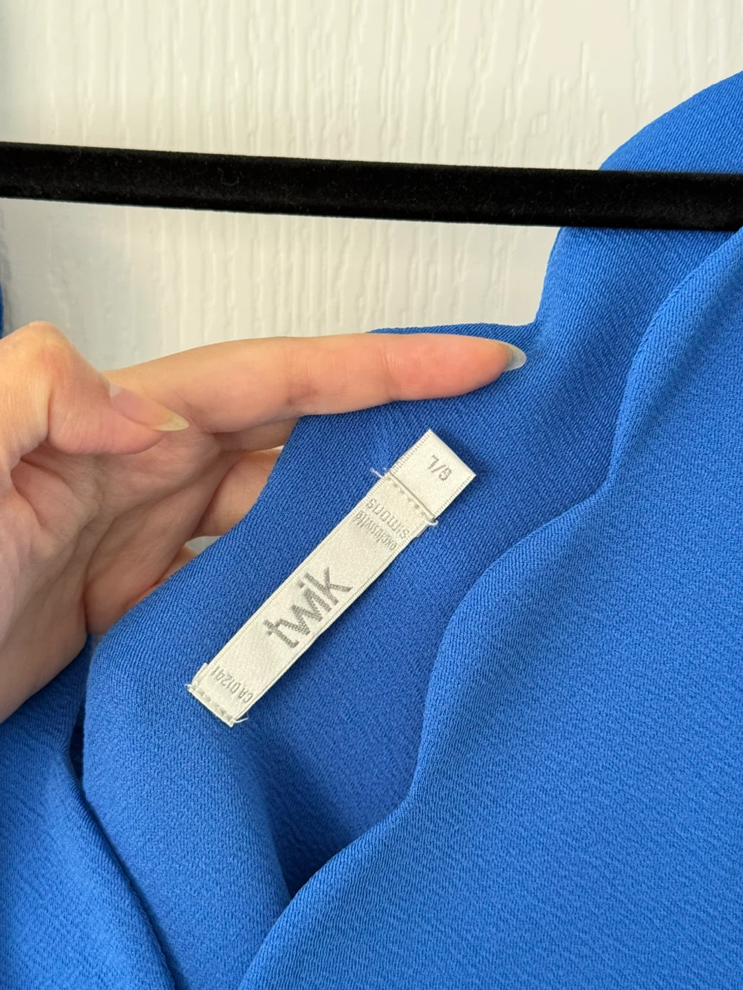 Blue Scalloped Dress from Simon’s - photo 3