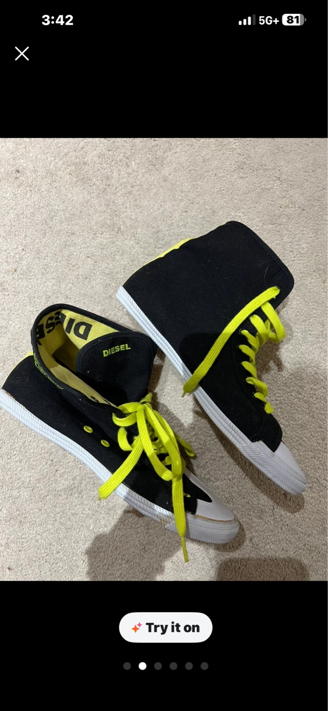 Diesel High-Top Sneakers - photo 4