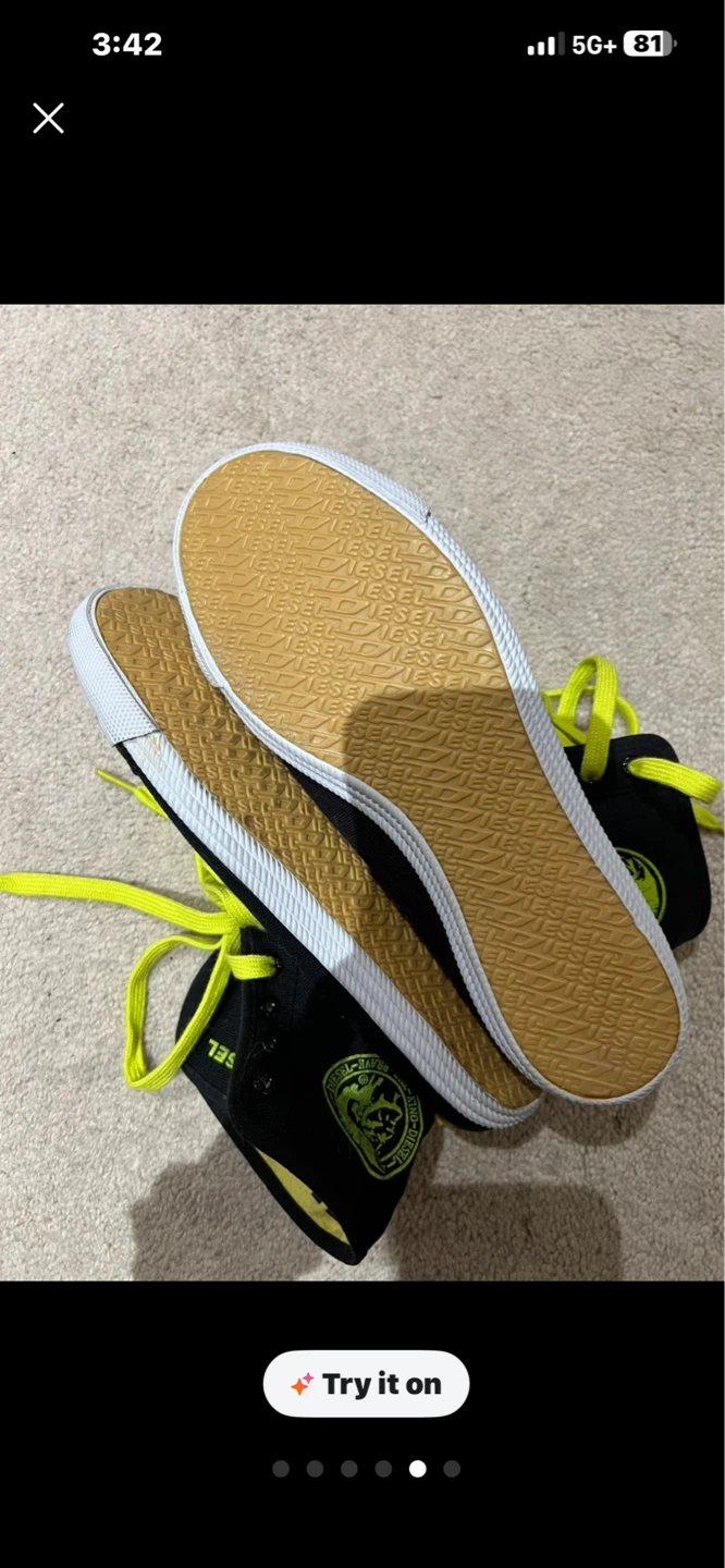 Diesel High-Top Sneakers - photo 5