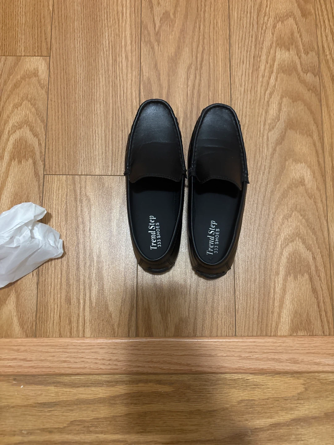 Kids Black Loafers
