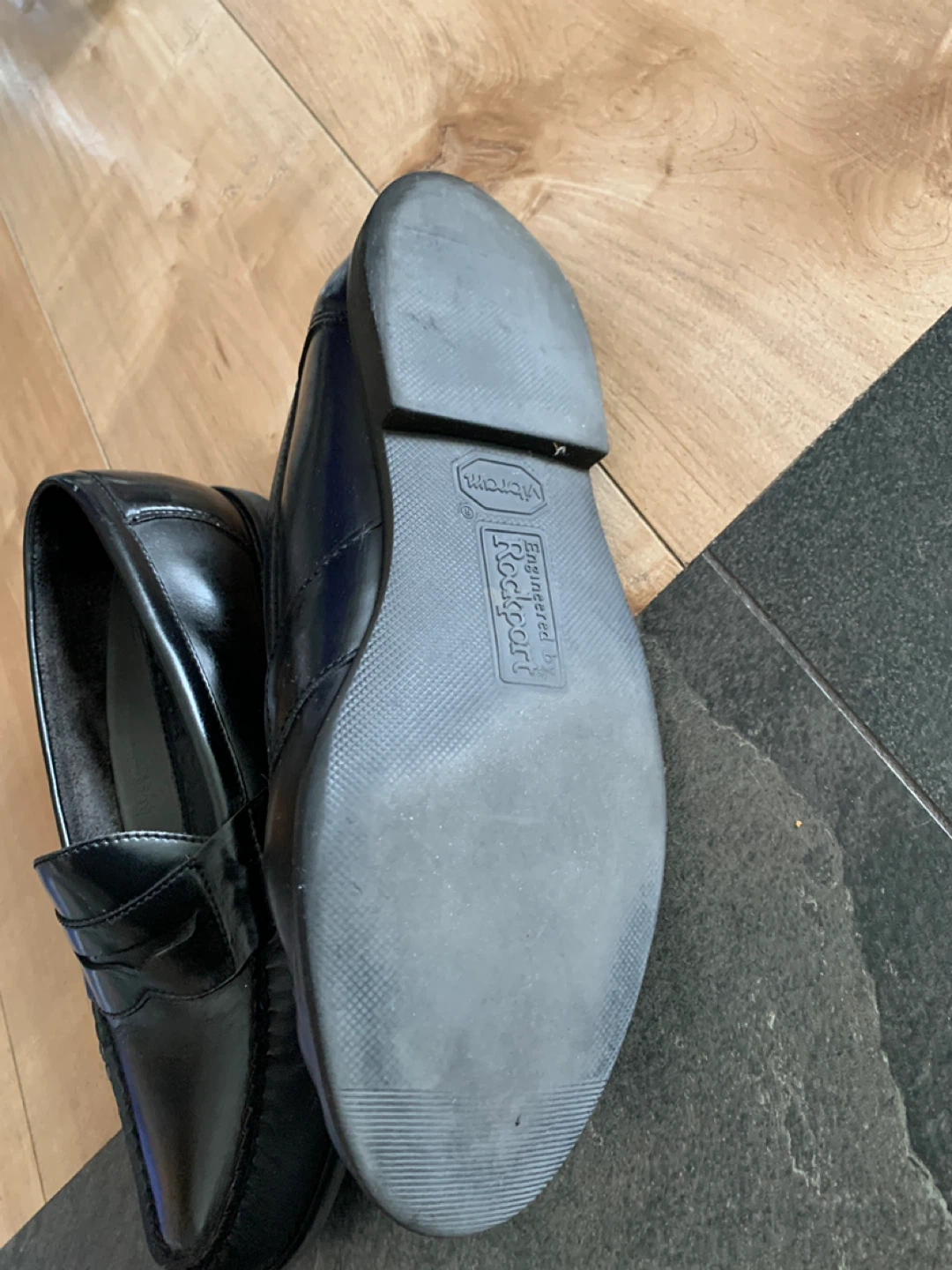 Rockport Black Leather Penny Loafers - photo 5