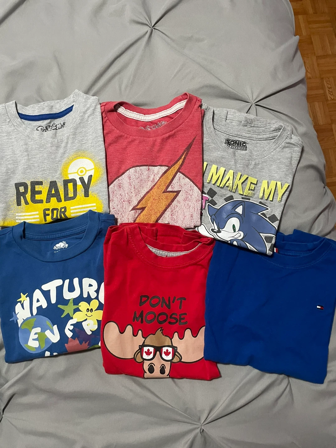 Boys T-Shirt Bundle (Roots, George, Sonic)