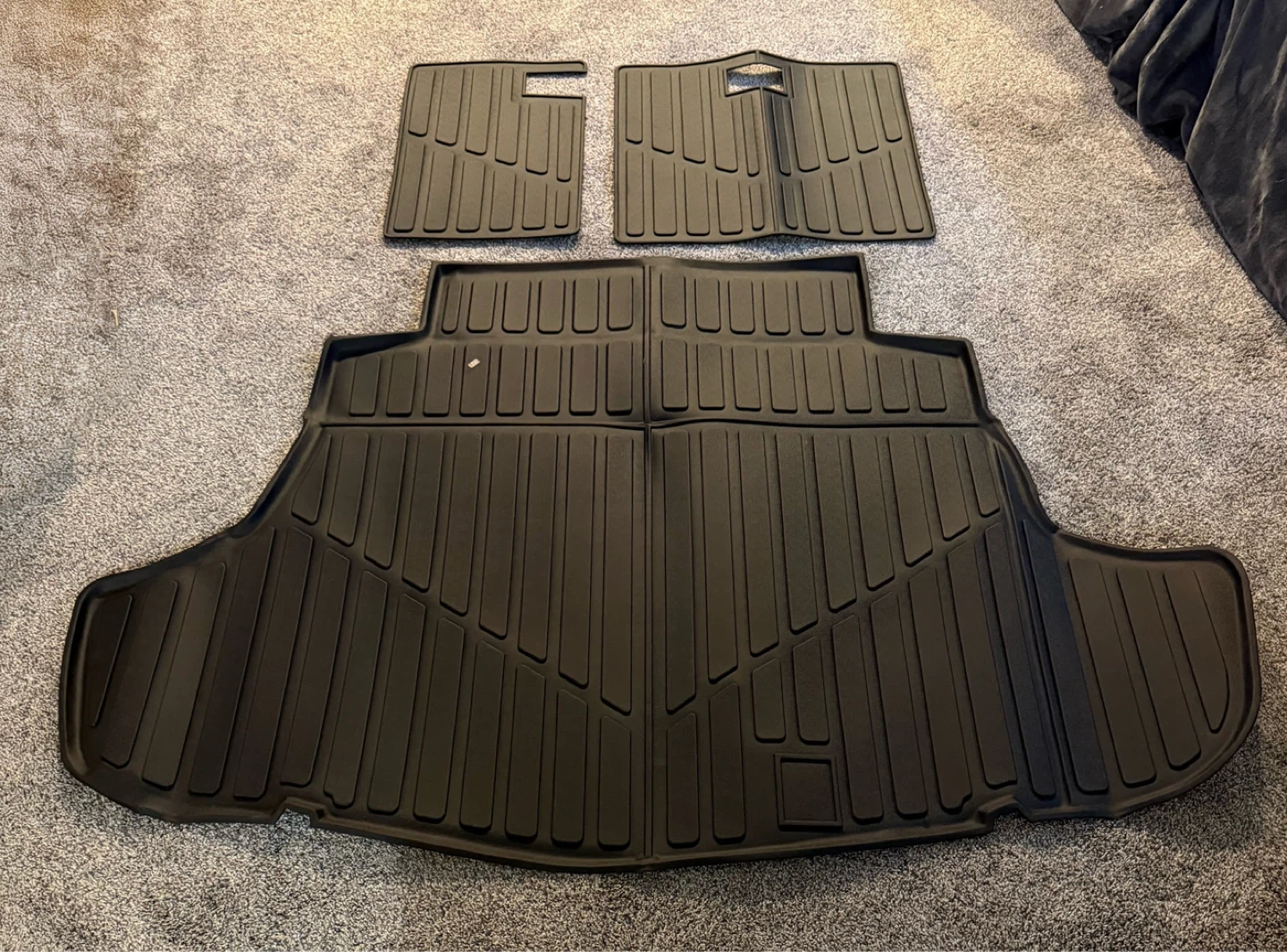 Toyota Camry (Include Hybrid)Trunk Mat and Back Seat Cover 25-26