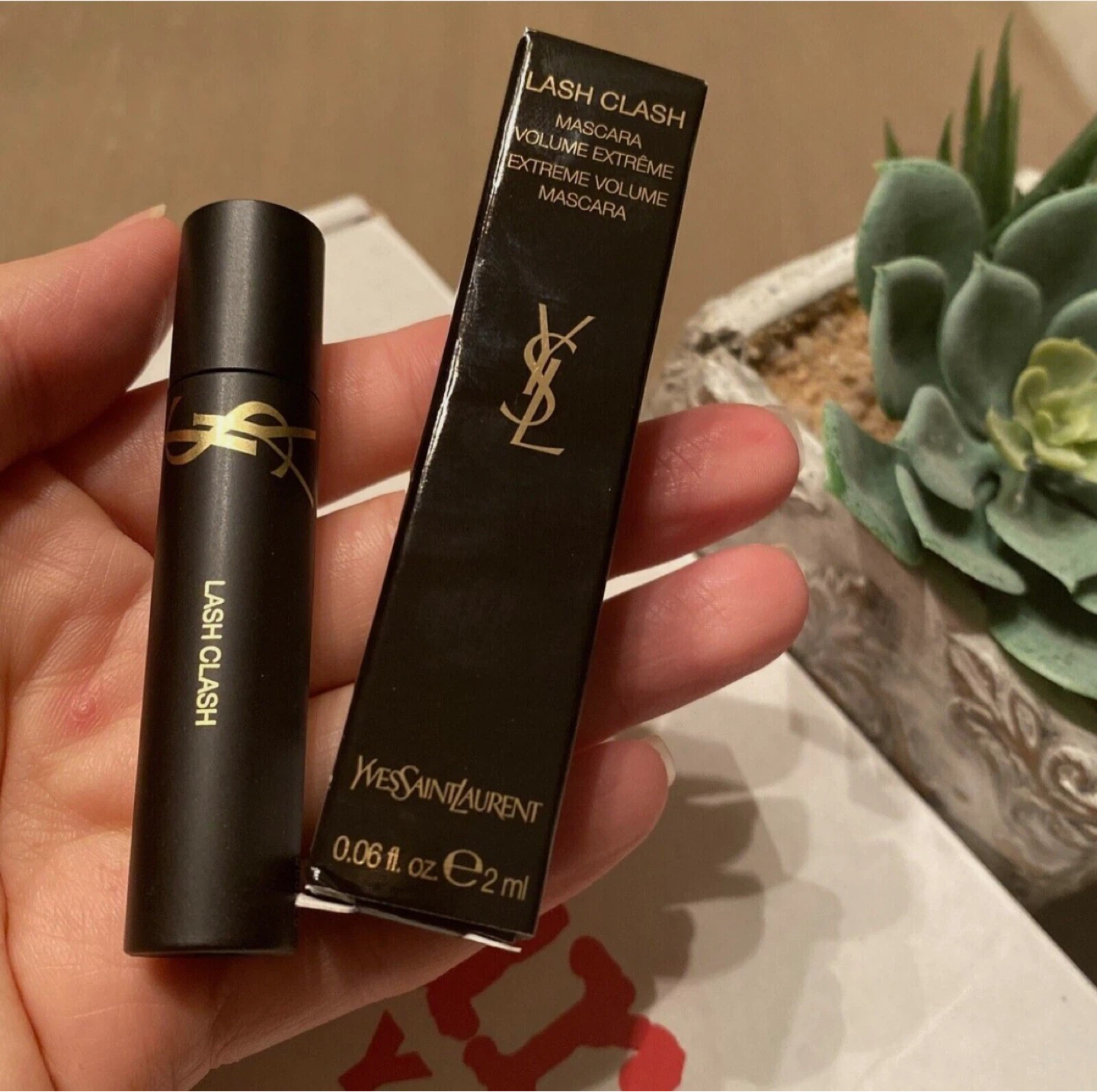 New / Unopened YSL Lash Clash Extreme Volume Mascara - Black - photo 2