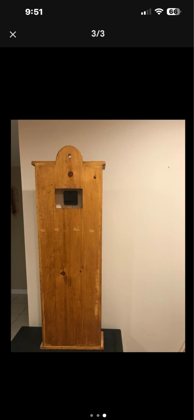 Wooden Grandfather Clock - photo 3