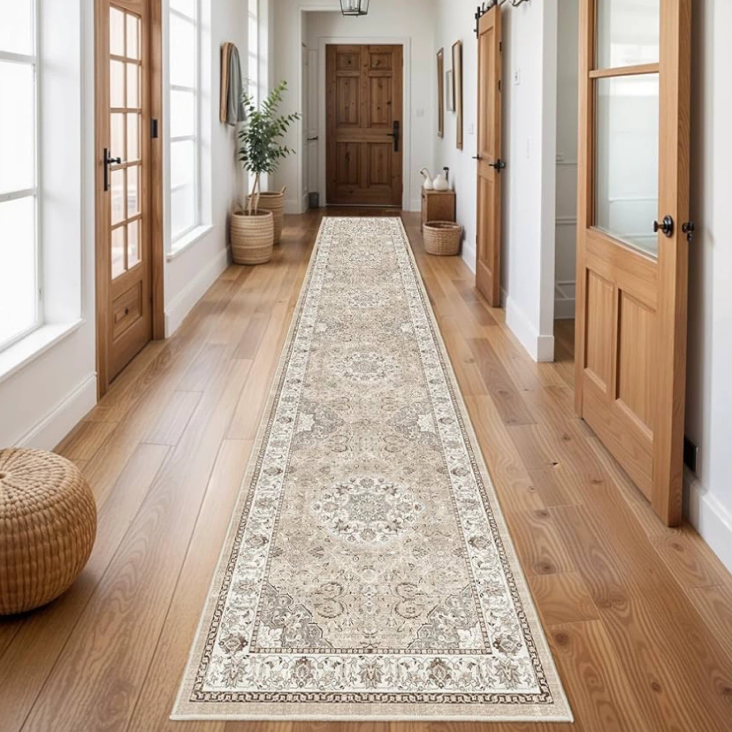 2'6x12 Kitchen Rugs Entryway Rug Runner Vintage Soft