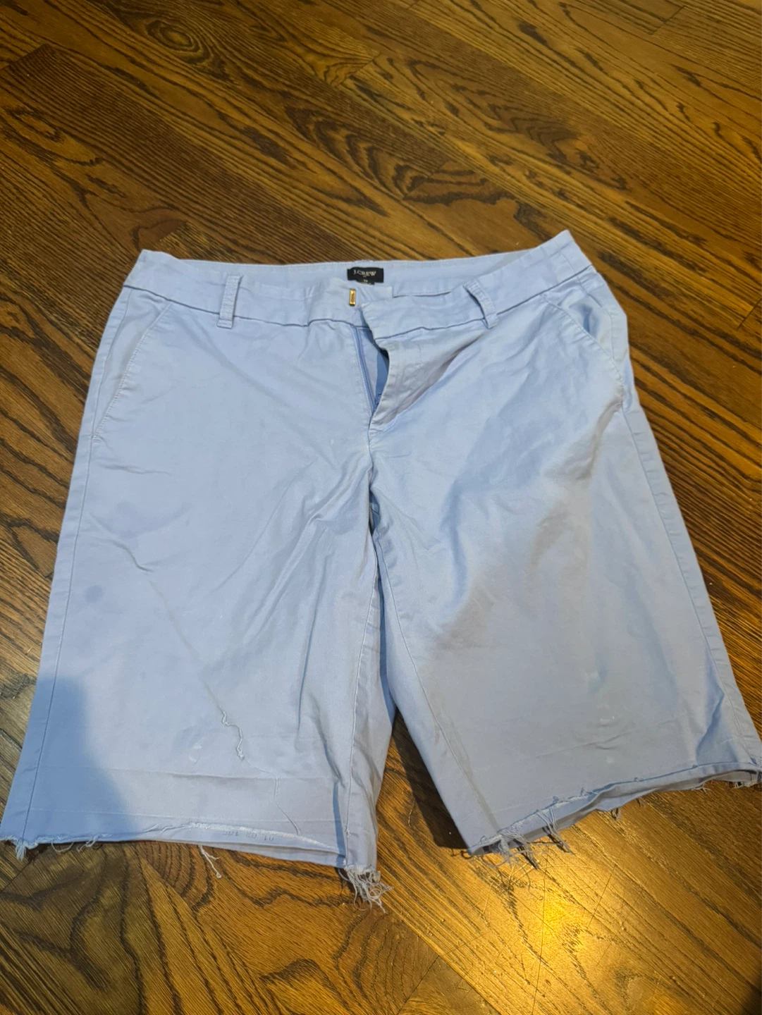 J.Crew Women's Blue Chino Shorts Size 8