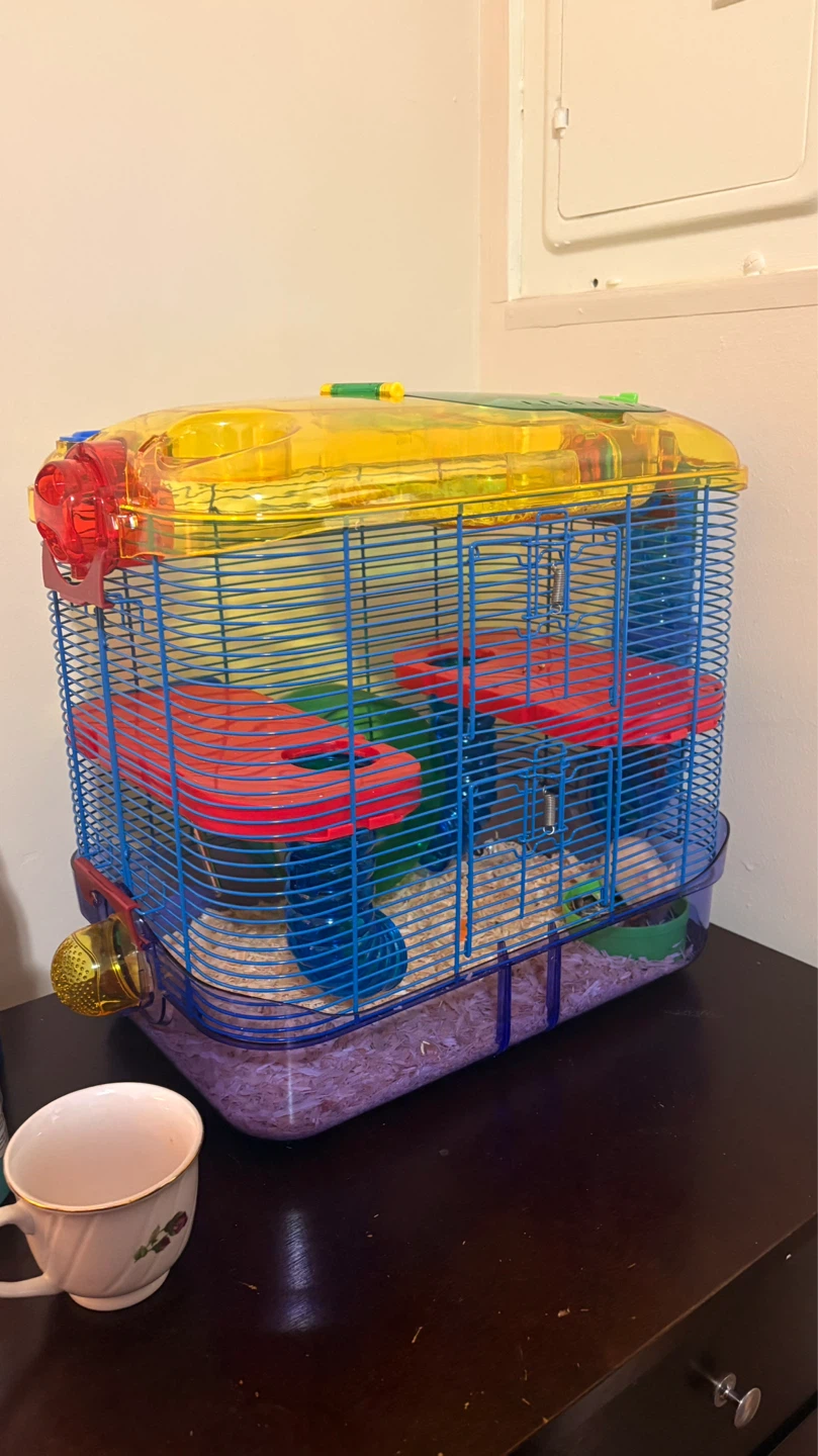 Hamster Cage with Accessories
