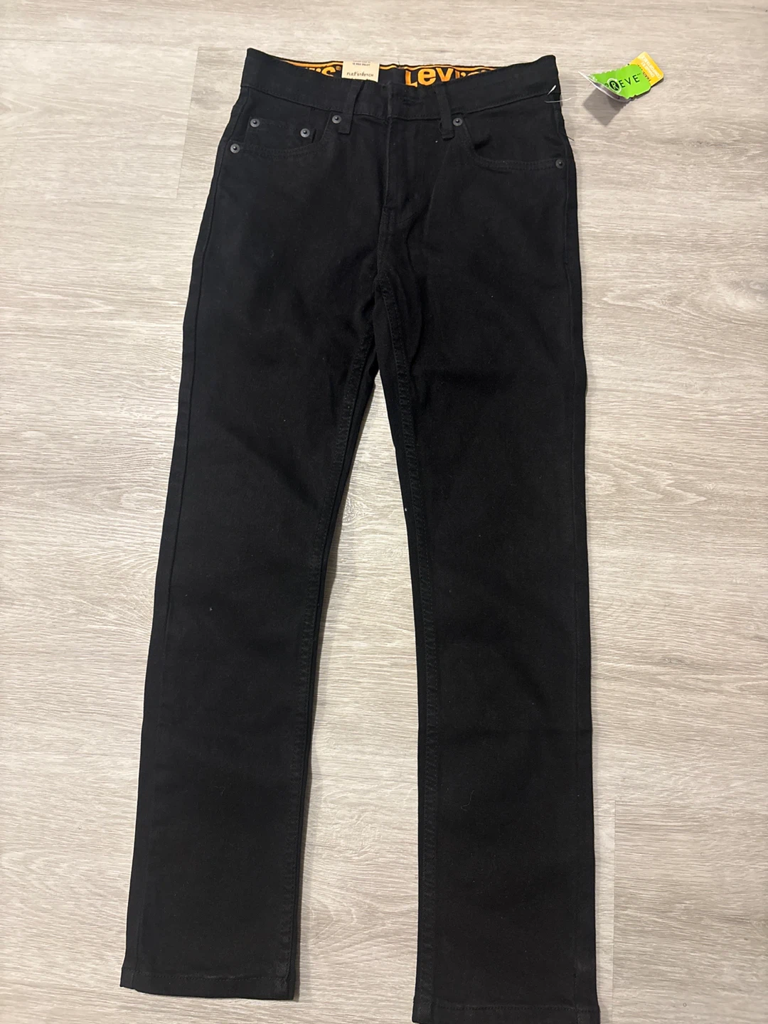 Levi's 510 Skinny Fuselé Jeans - Black - Boys 12 Reg 26x27