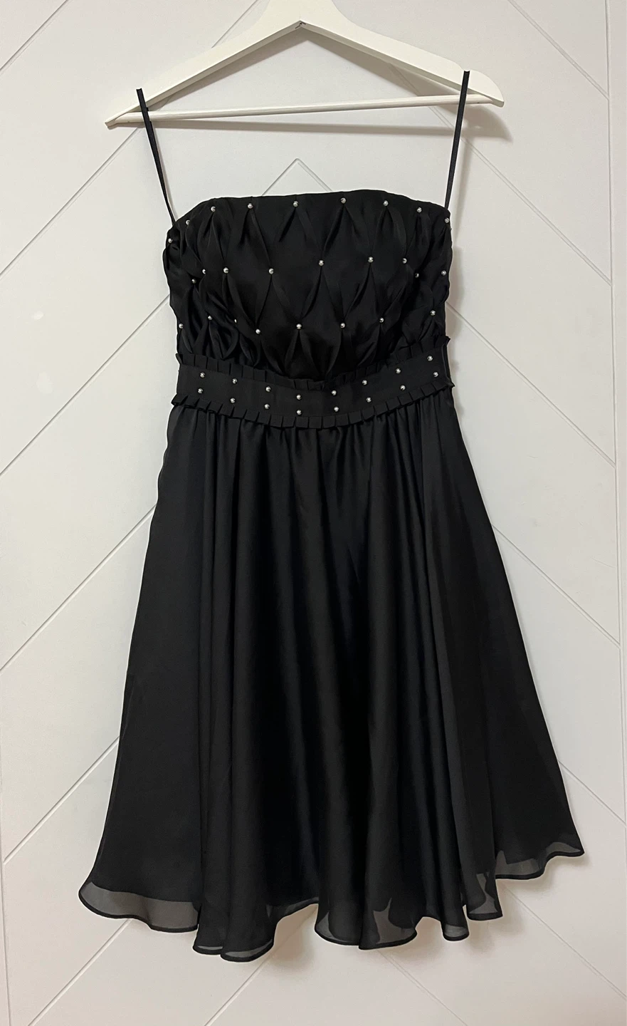 White House Black Market Strapless Prom Dress