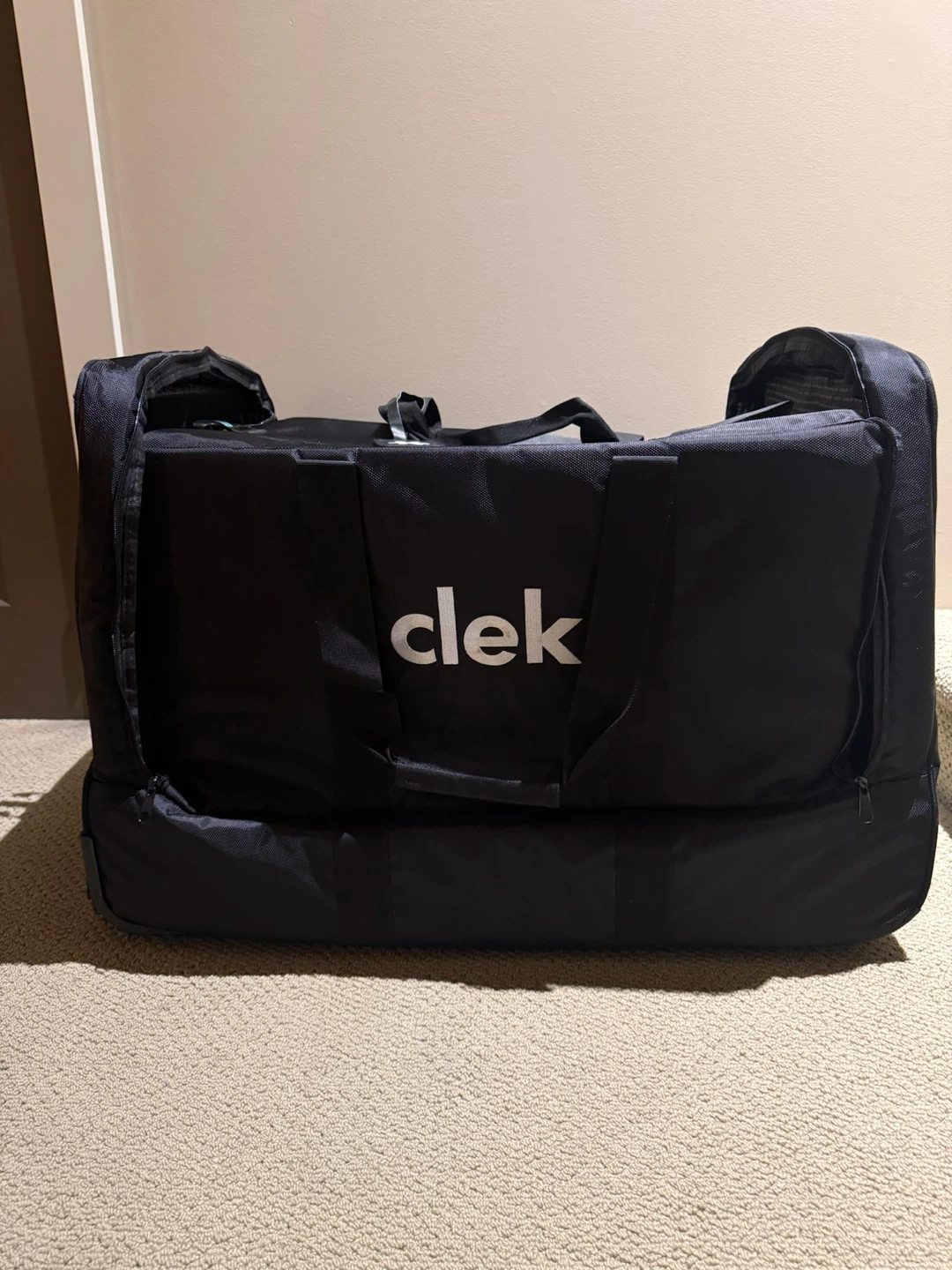 Clek Black Travel Bag
