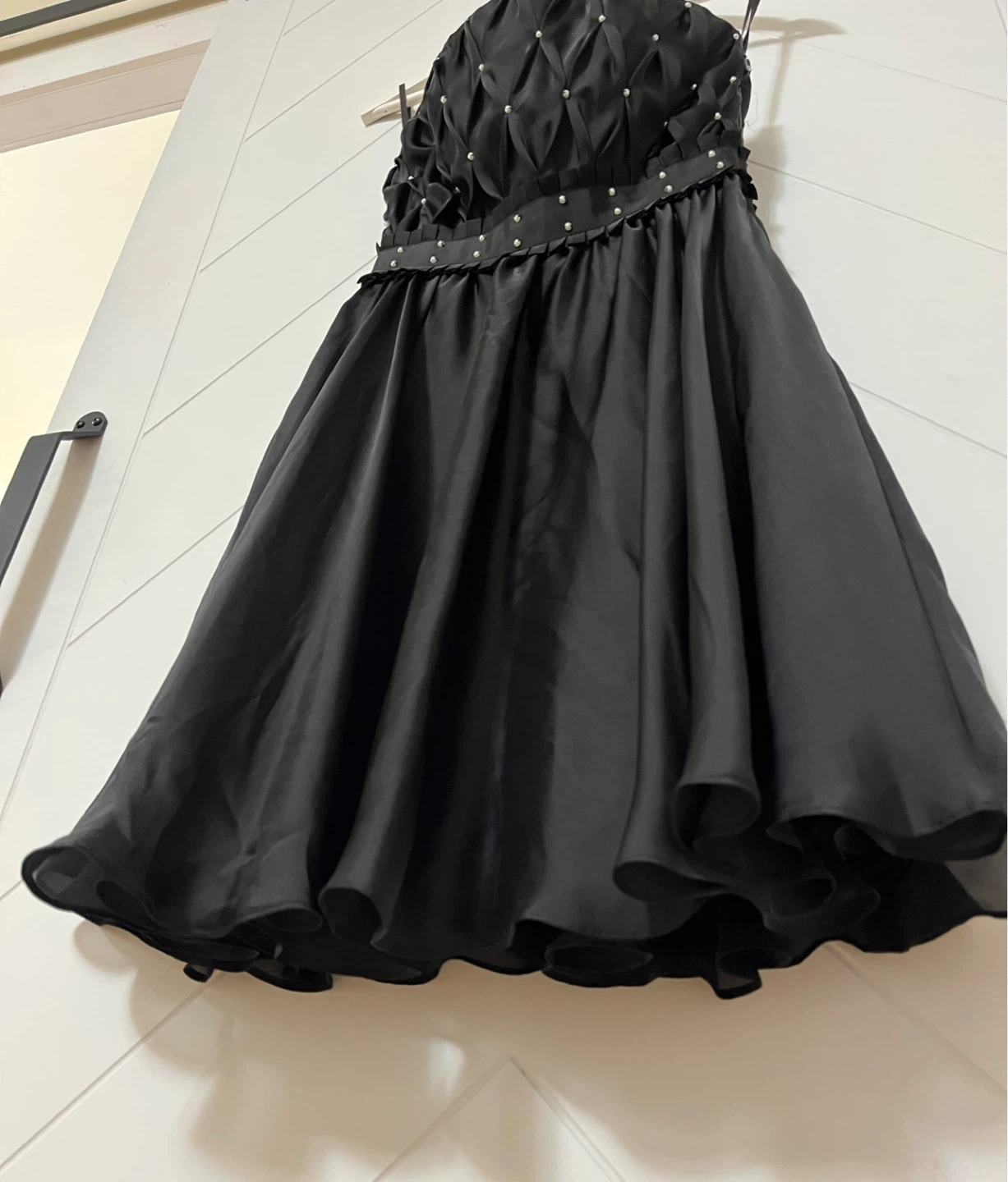 White House Black Market Strapless Prom Dress - photo 3