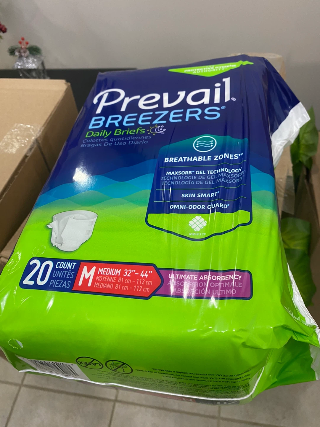 Prevail Breezers Daily Briefs - Medium (20 Count) - photo 3