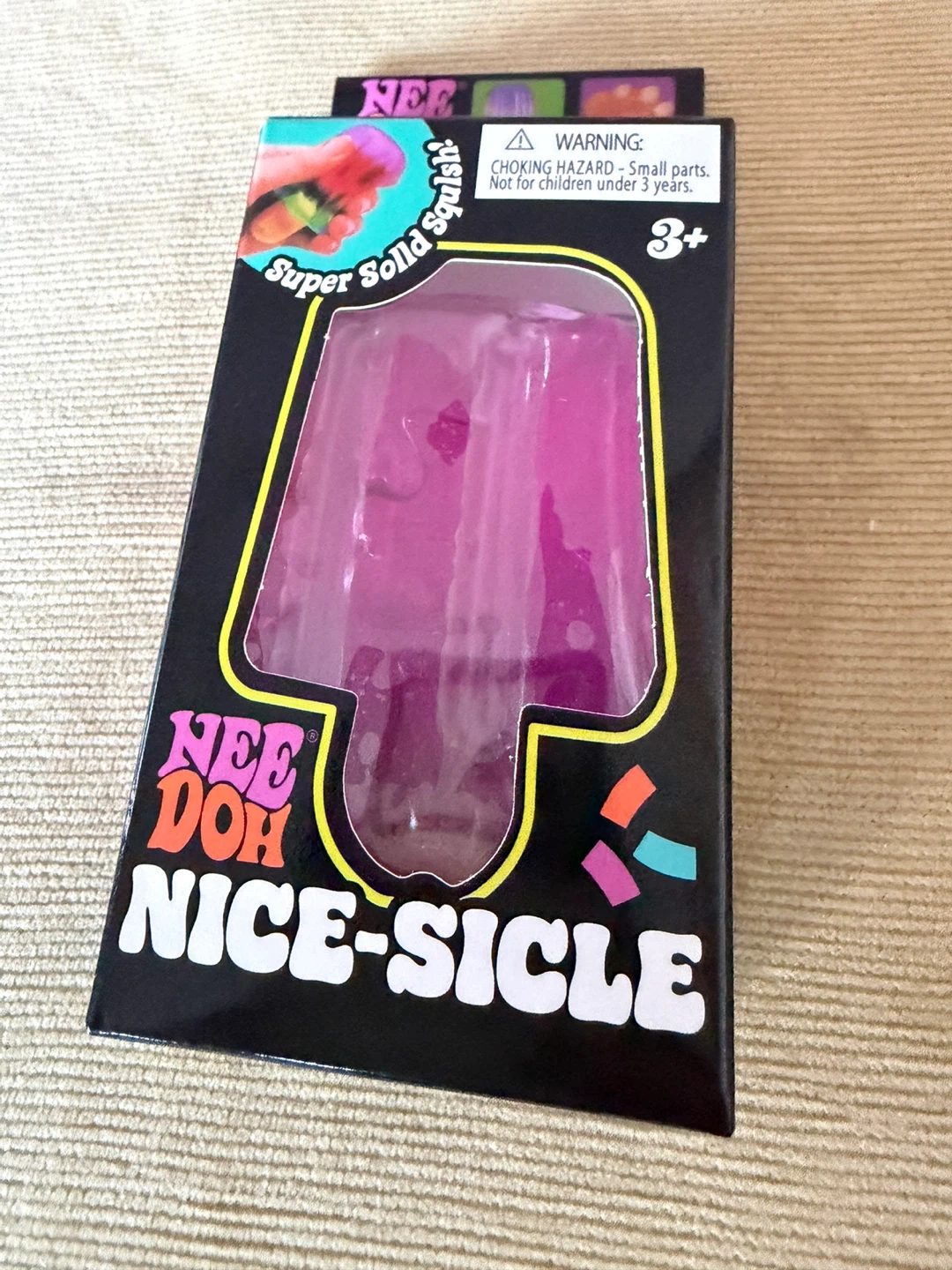 Nee Doh Nice-Sicle Super Solid Squishy Toy