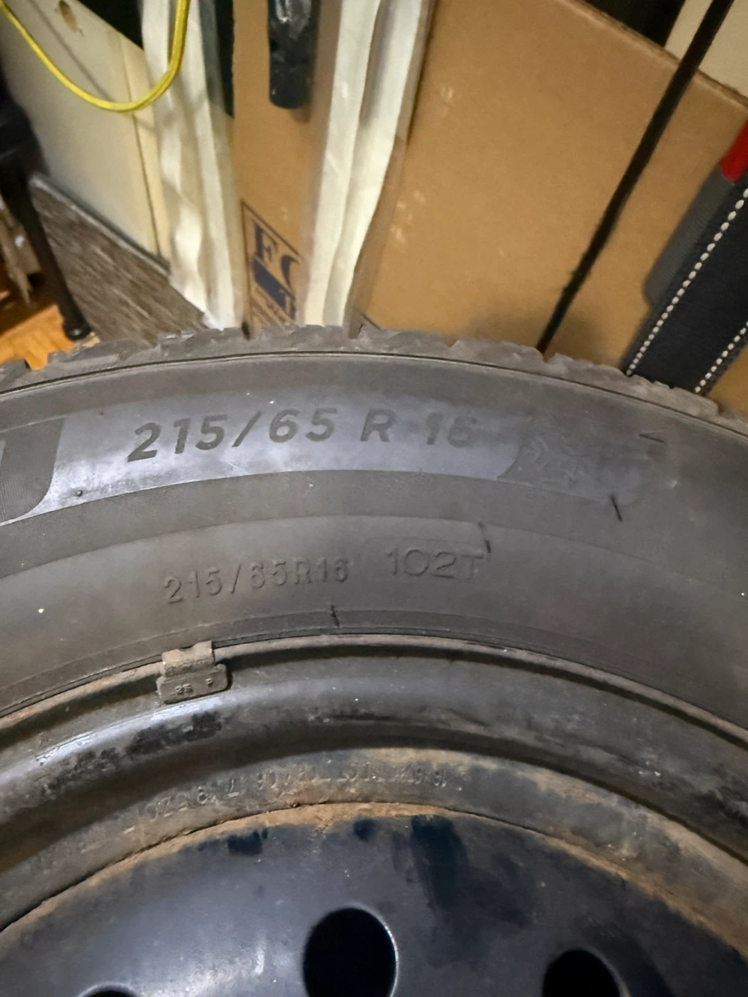 Winter tires with rims - photo 5