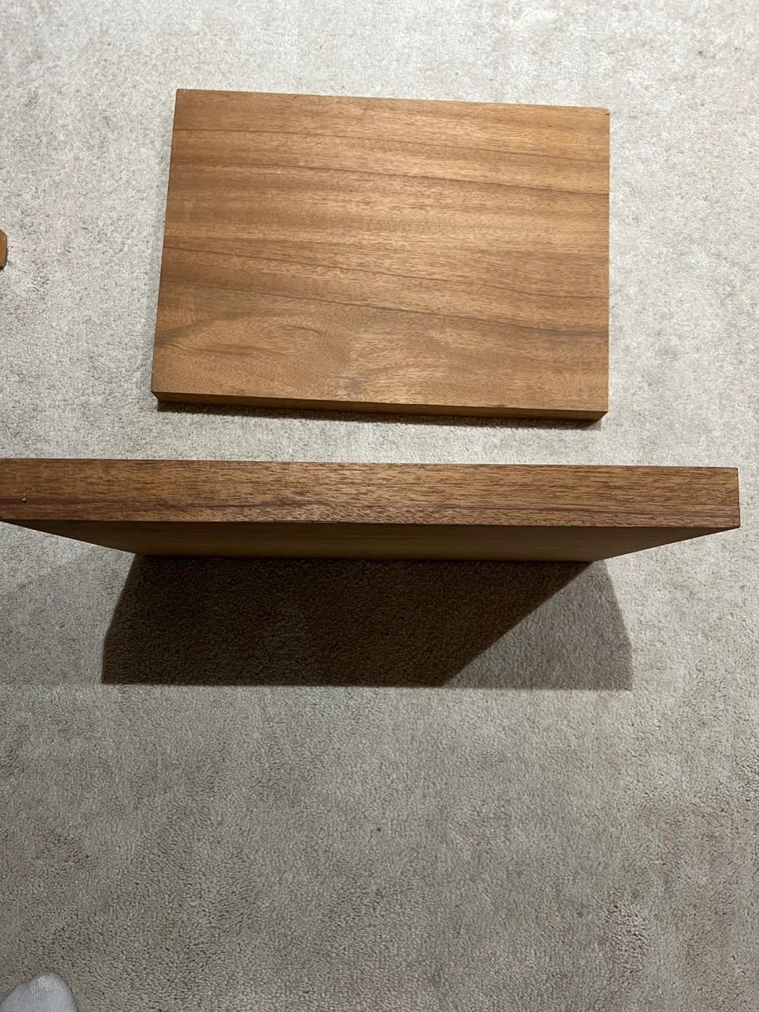 Mahogany chiseling wood boards - photo 2