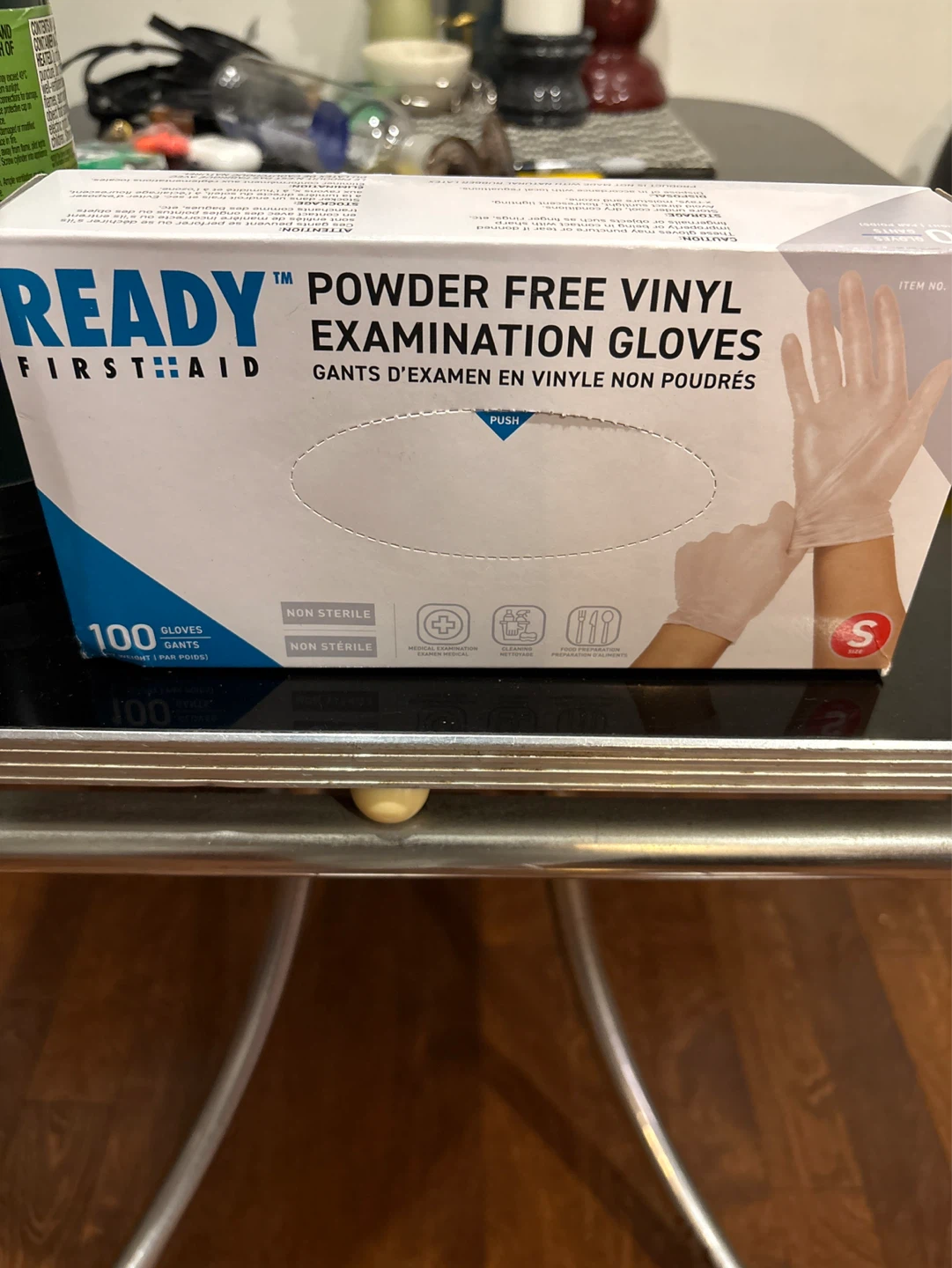 Vinyl Examination Gloves - Size S