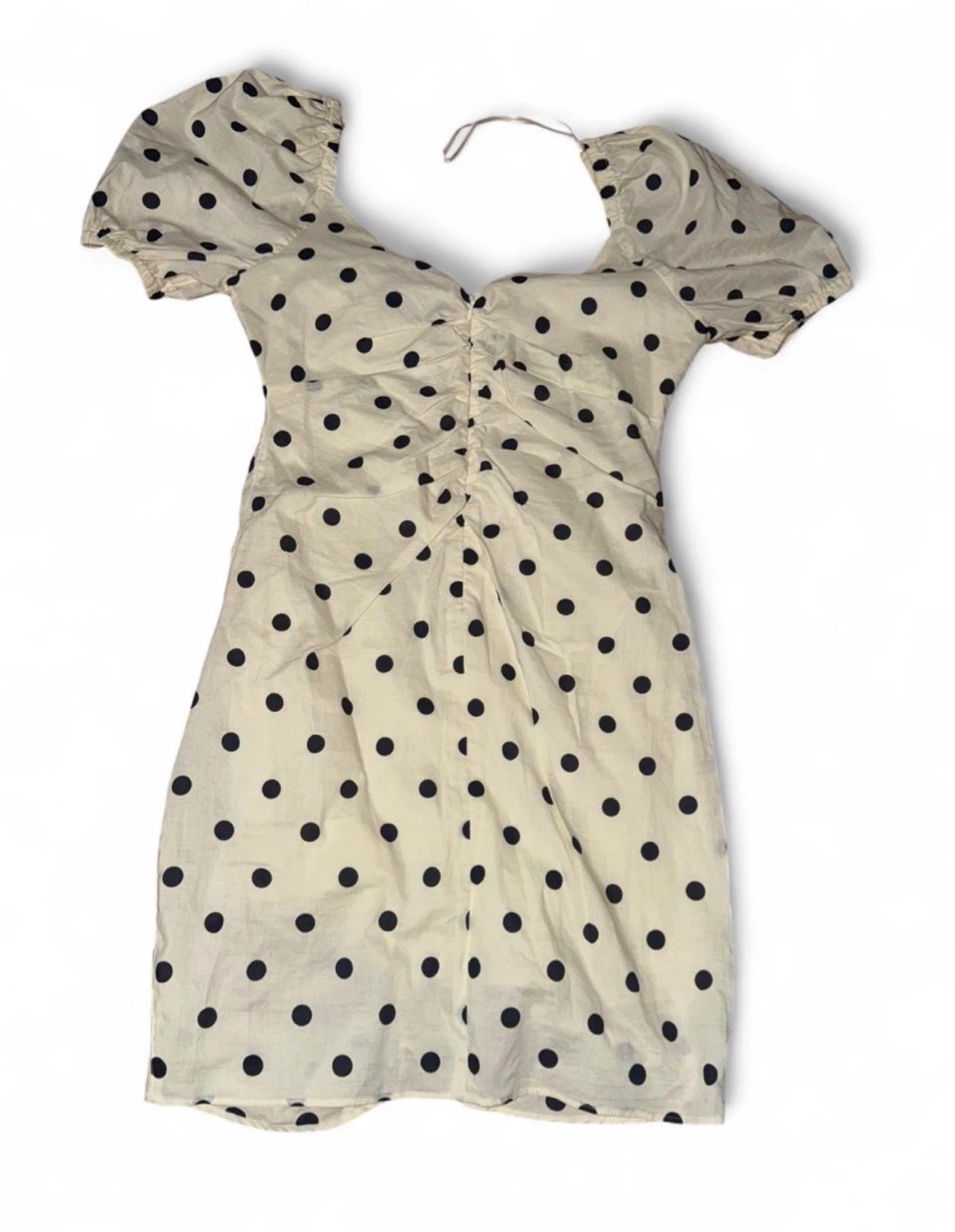 Polka Dot Ruched Dress - photo 4