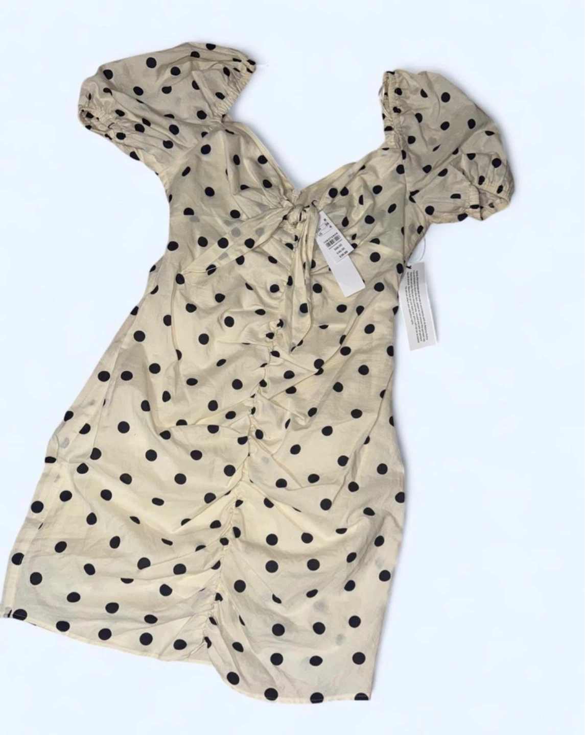 Polka Dot Ruched Dress - photo 2