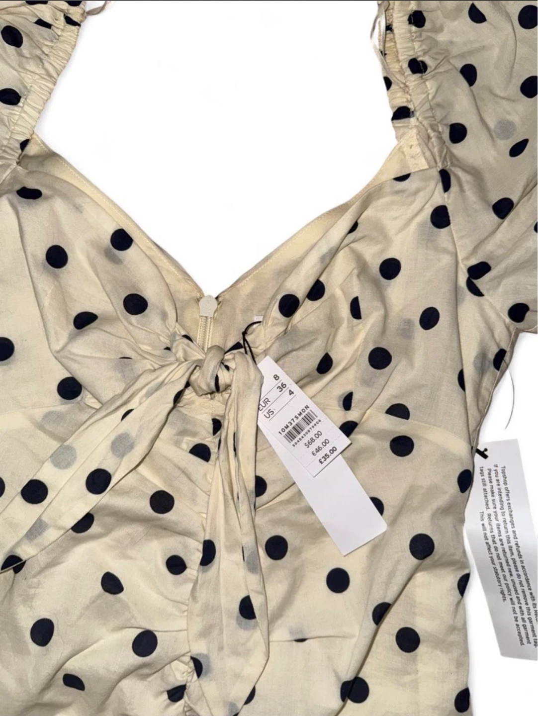 Polka Dot Ruched Dress - photo 3
