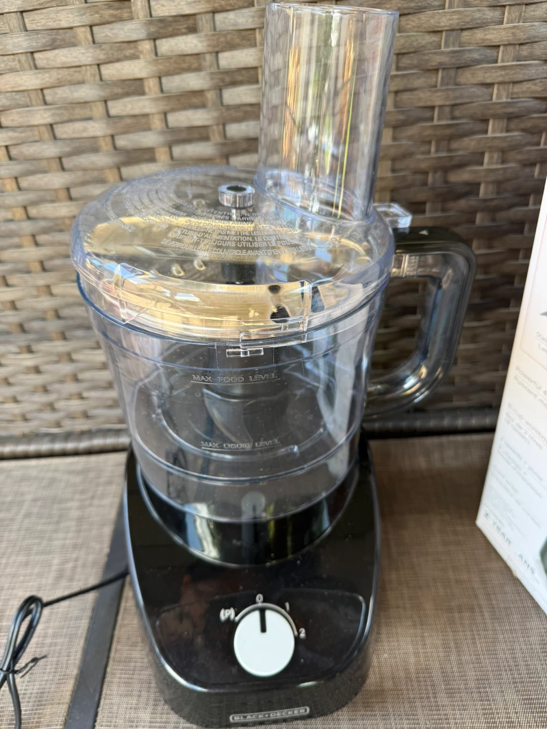 BLACK+DECKER 8‑Cup Food Processor – Brand New, Never Used - photo 3