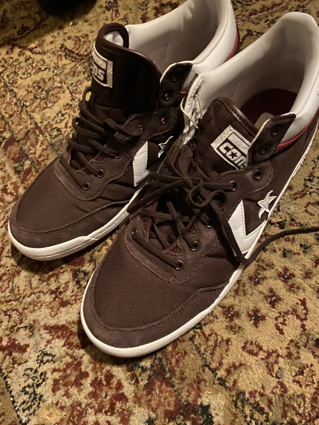 Converse CONS Brown Canvas Sneakers - photo 2
