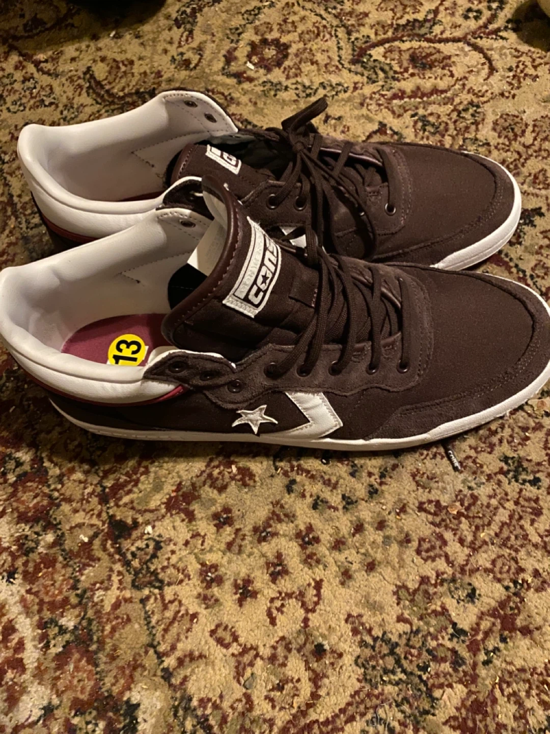 Converse CONS Brown Canvas Sneakers