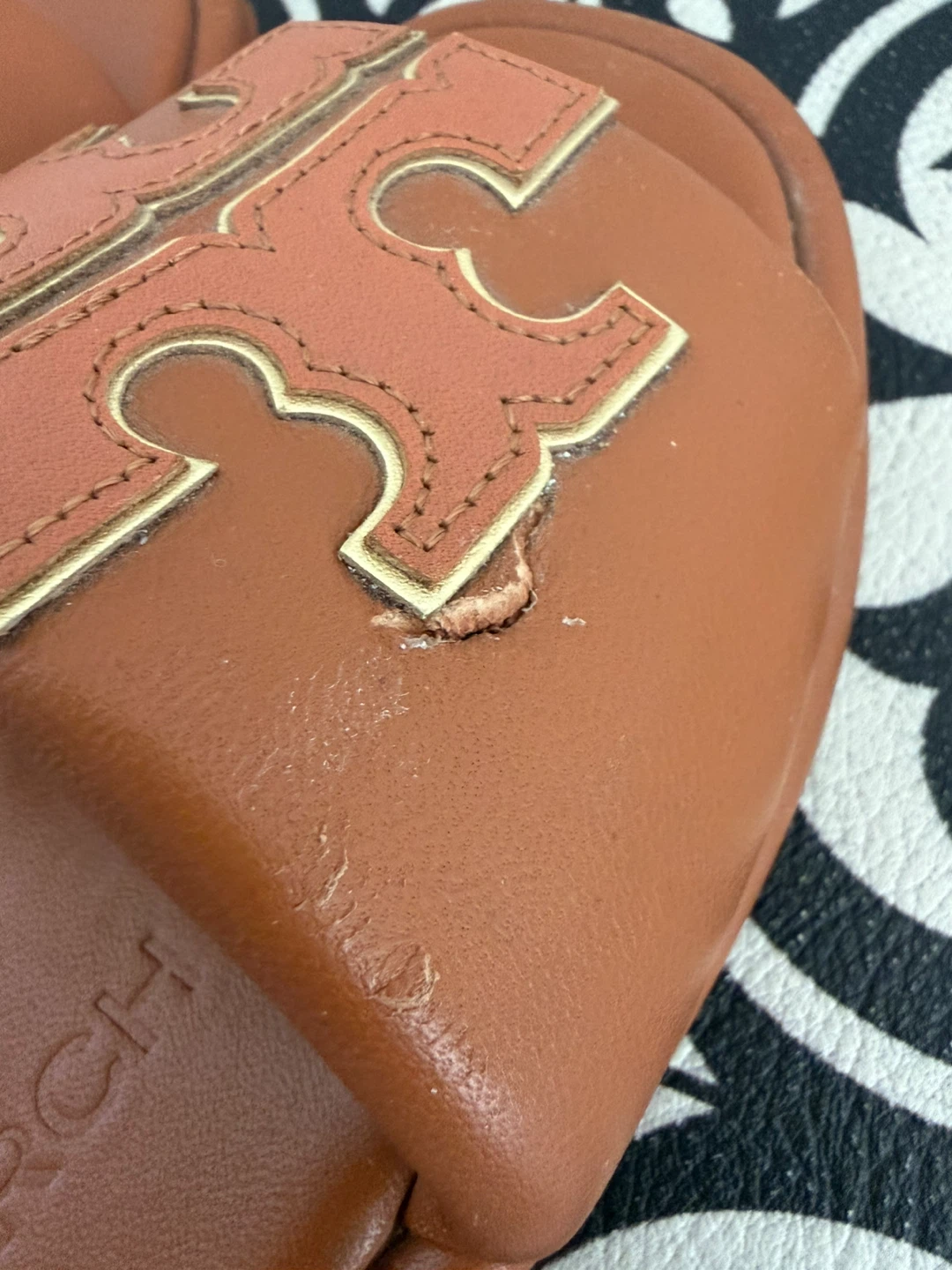 Tory Burch Double T Sport Slide Sandals – Size 5M - photo 4