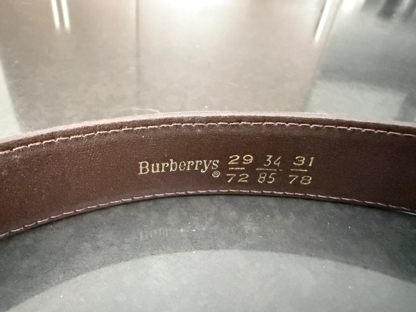 Burberrys Belt-small size - photo 4