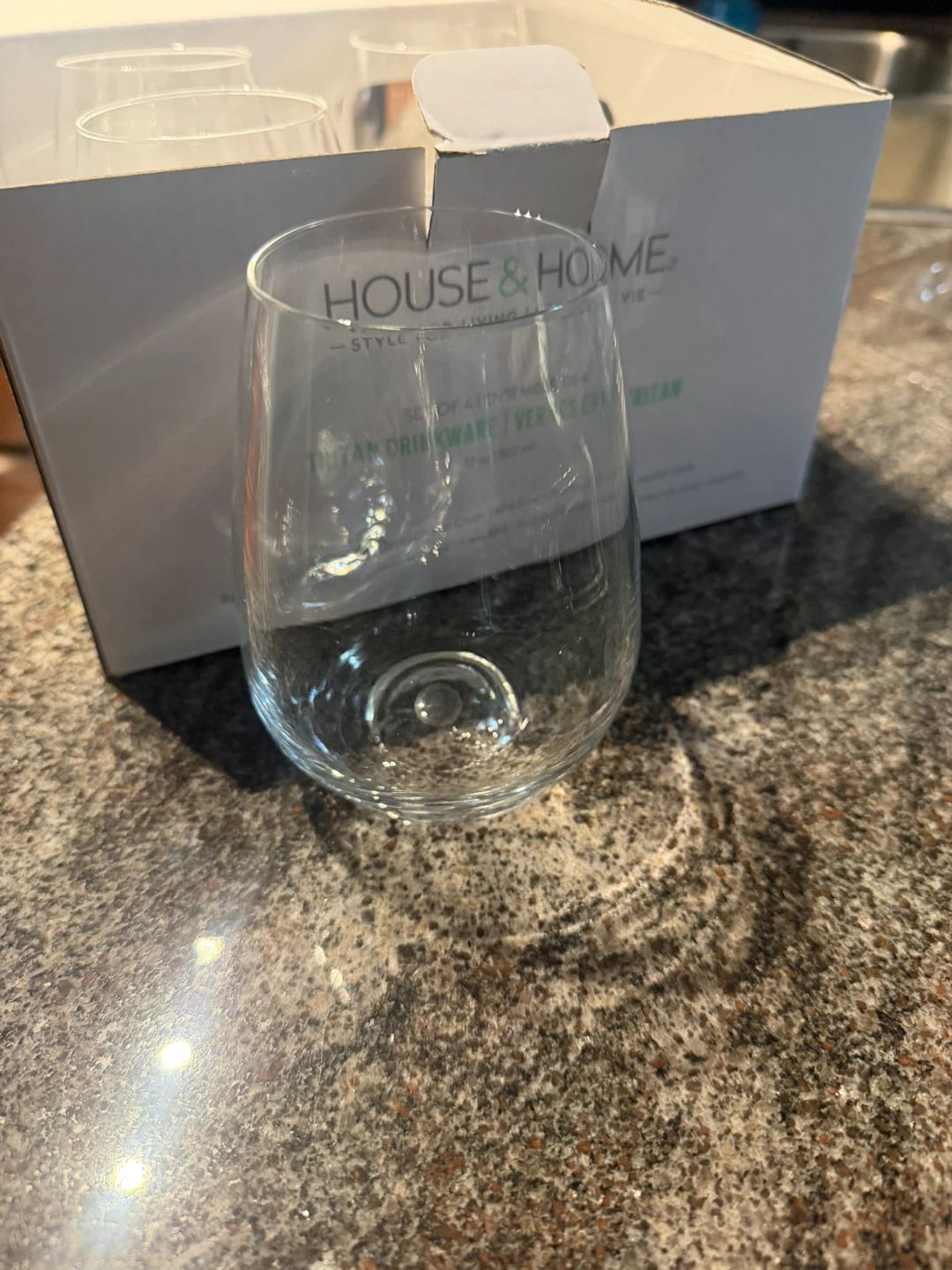House & Home Tritan Drinkware Set of 4