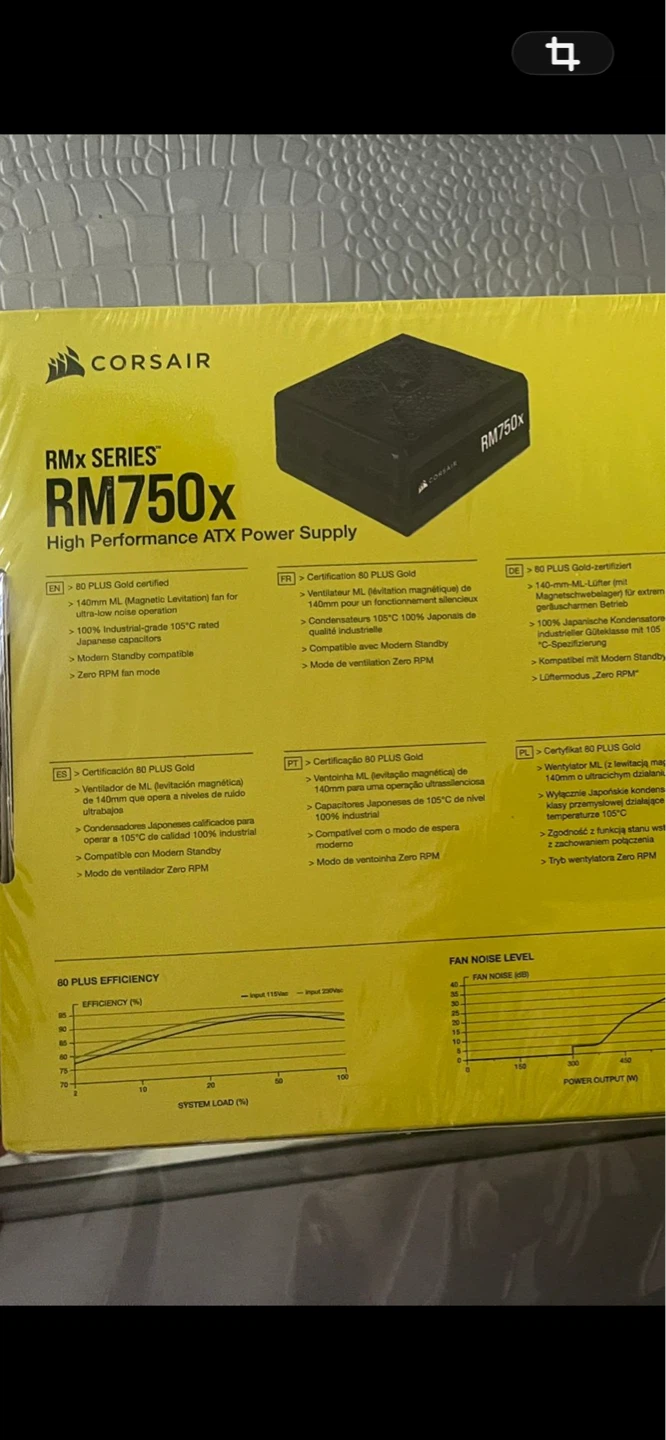 Corsair RM750x High Performance ATX Power Supply - photo 3