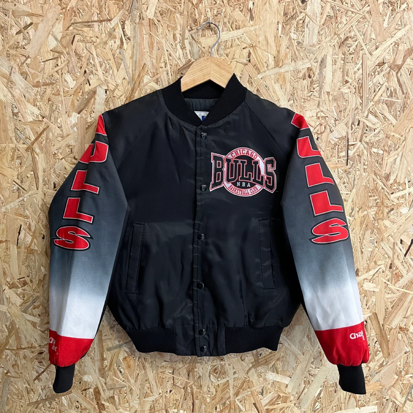 Chicago Bulls 1990s chalk line jacket