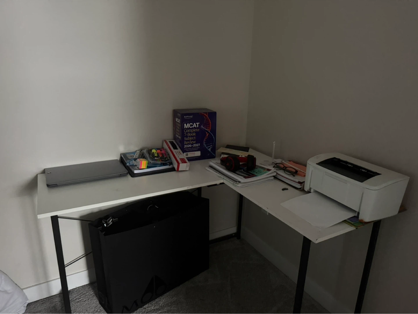 L shape desk