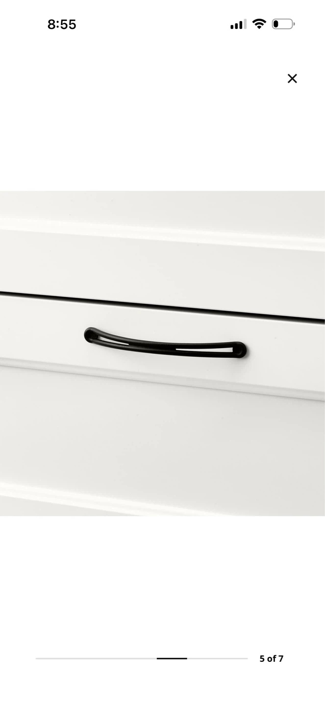 Black Drawer Pull Handles - Set of 6 - photo 3