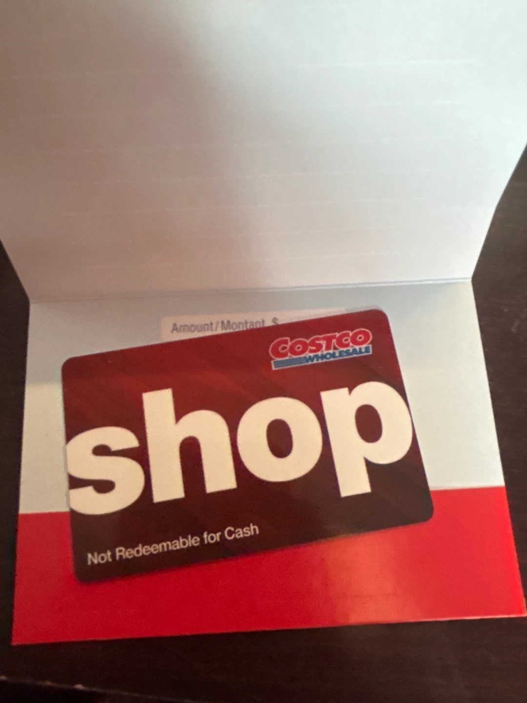 Costco Shop Gift Card