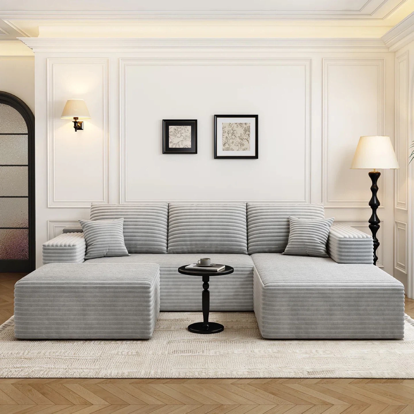 Modern Sectional - Retail $780