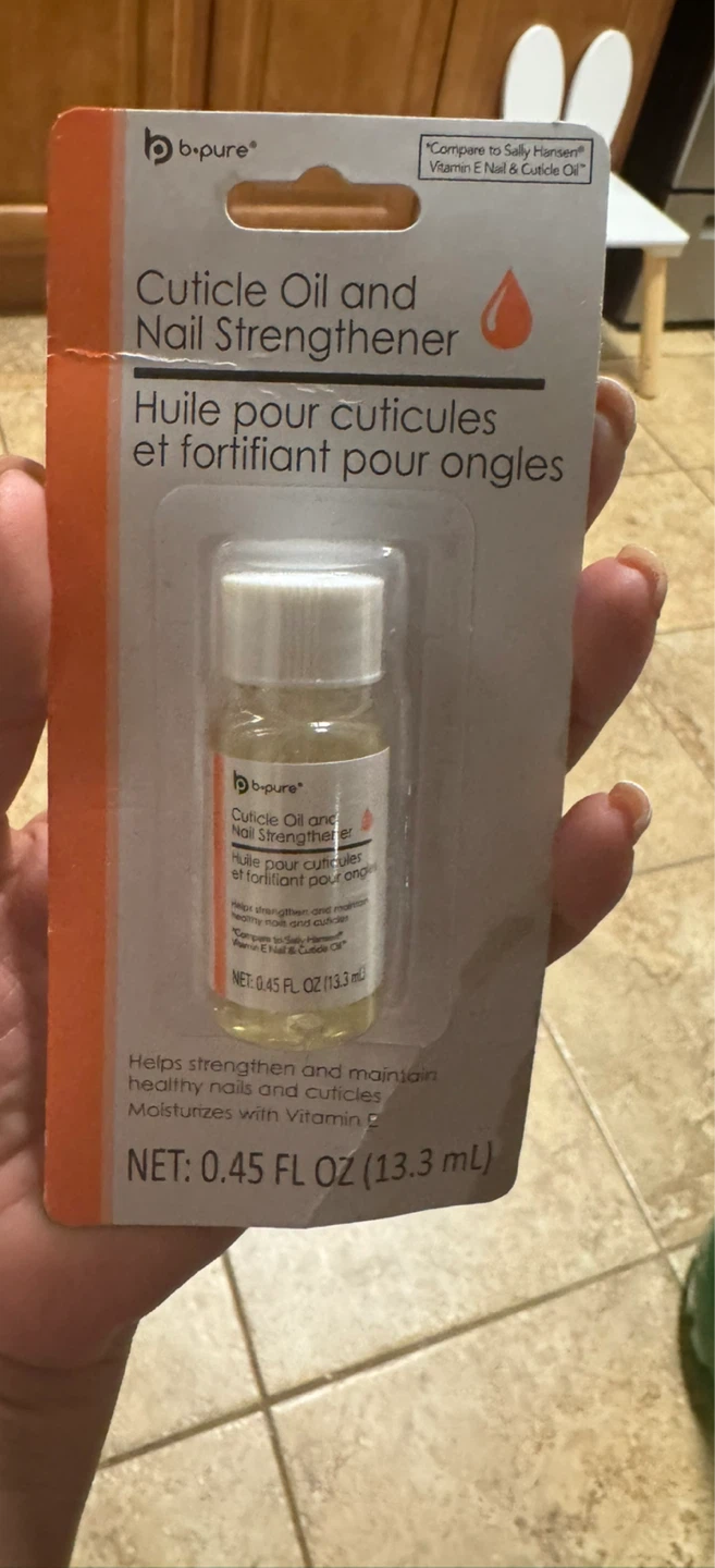 b.pure Cuticle Oil and Nail Strengthener 0.45 FL OZ