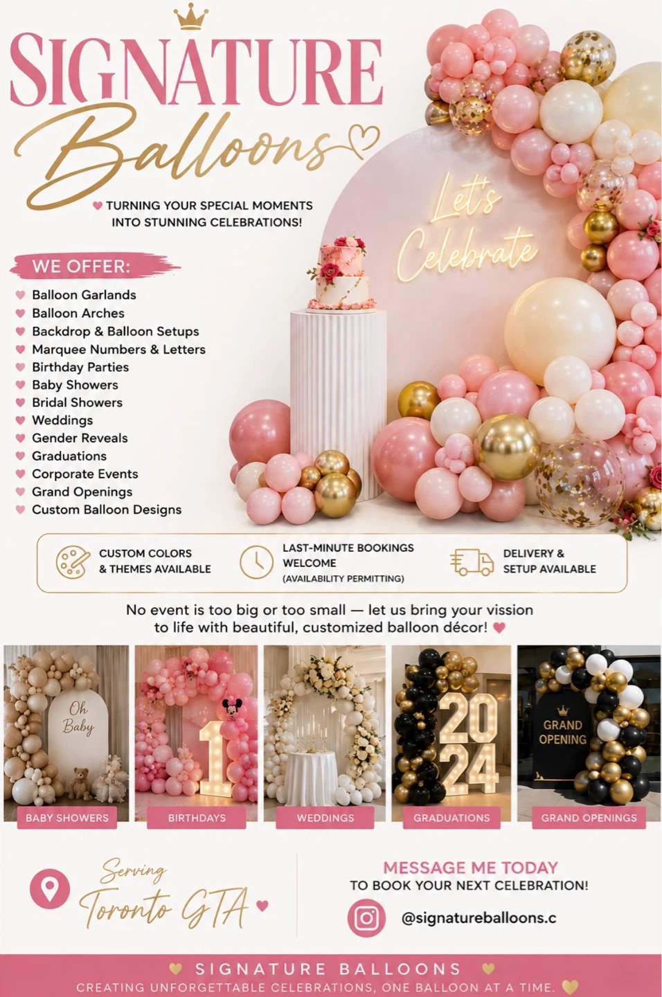 Balloon garland