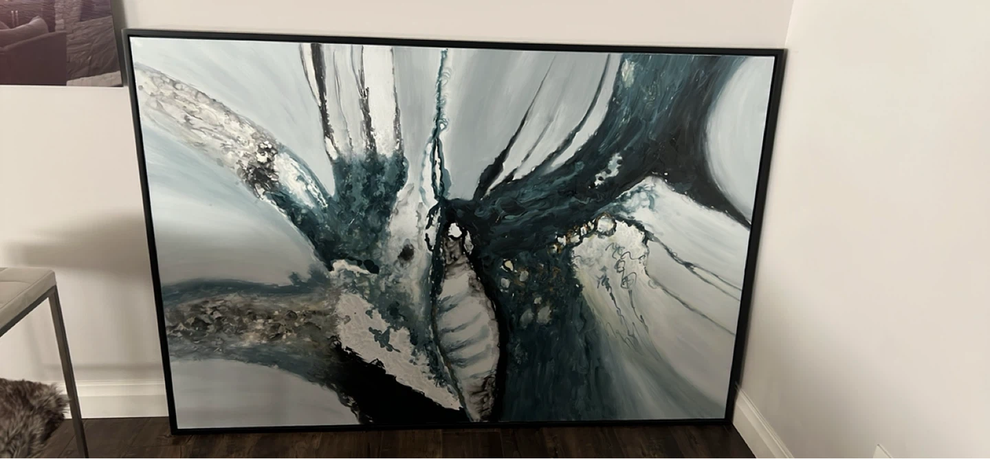 Framed Abstract Wall Art