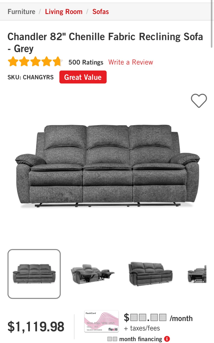 TWO Reclining Sofas - DROPOFF available - photo 5