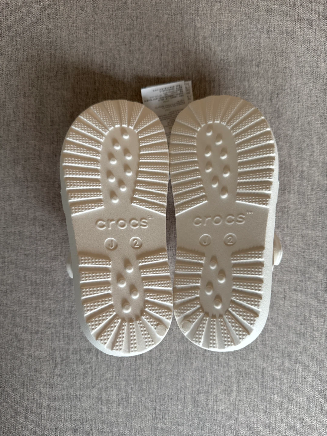 Crocs Classic Fisherman K Sandals White - photo 4