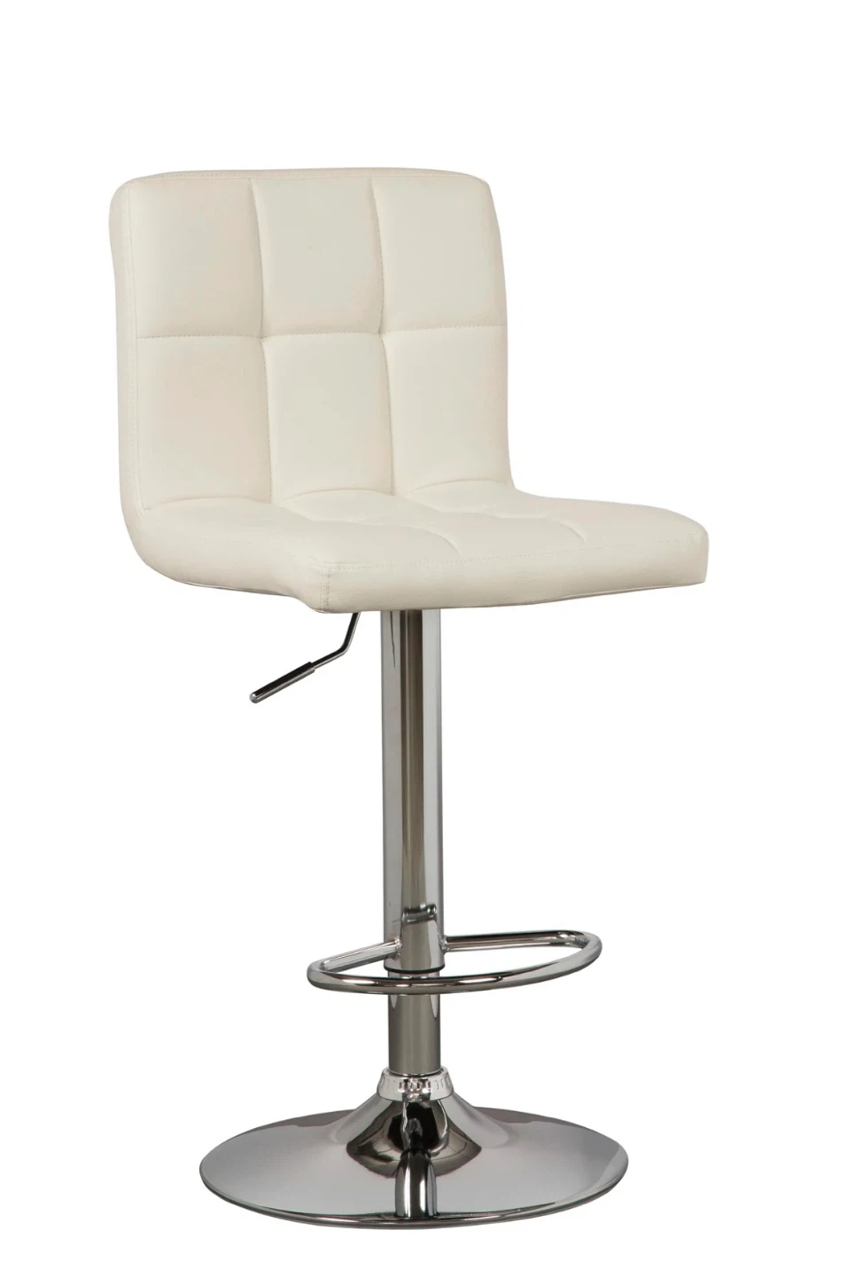 Adjustable Cream Bar Stool - photo 5
