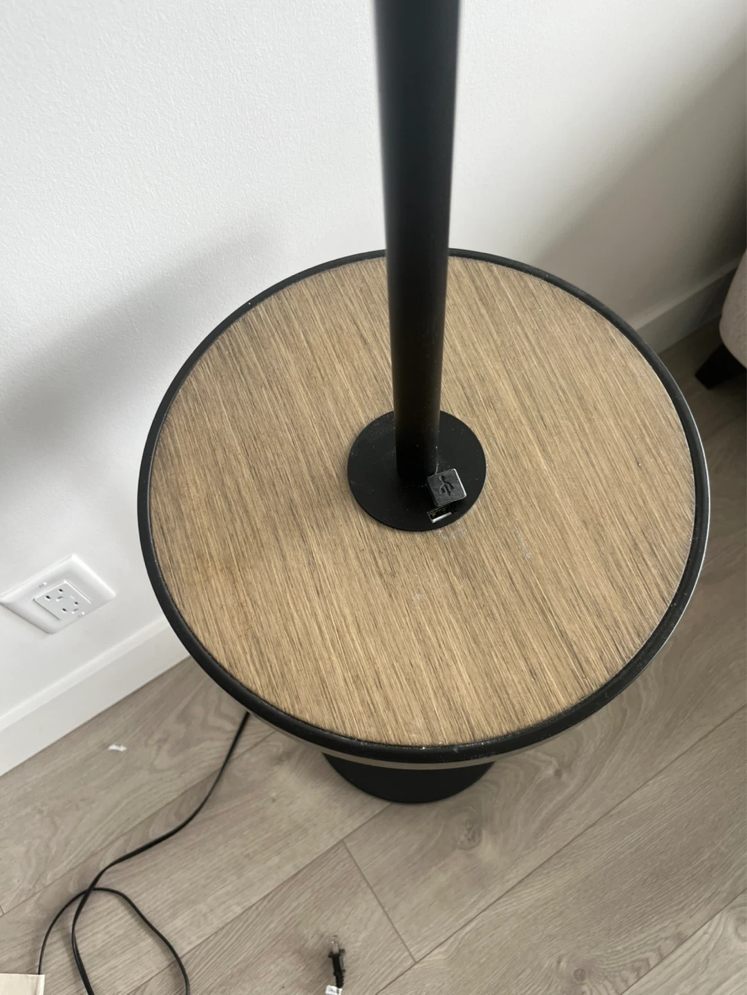 Floor Lamp with Side Table - photo 3