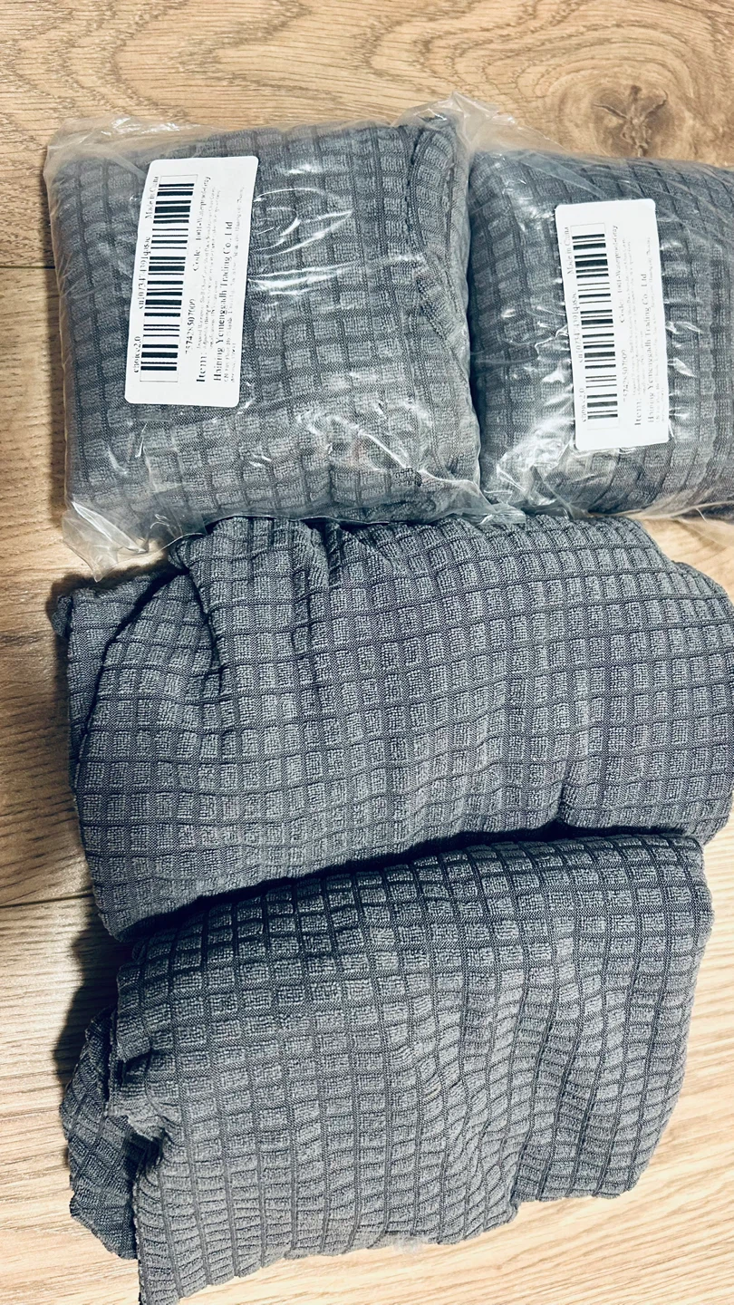 Set of 4 Kids/Small Chair Covers – Dark Gray - photo 2