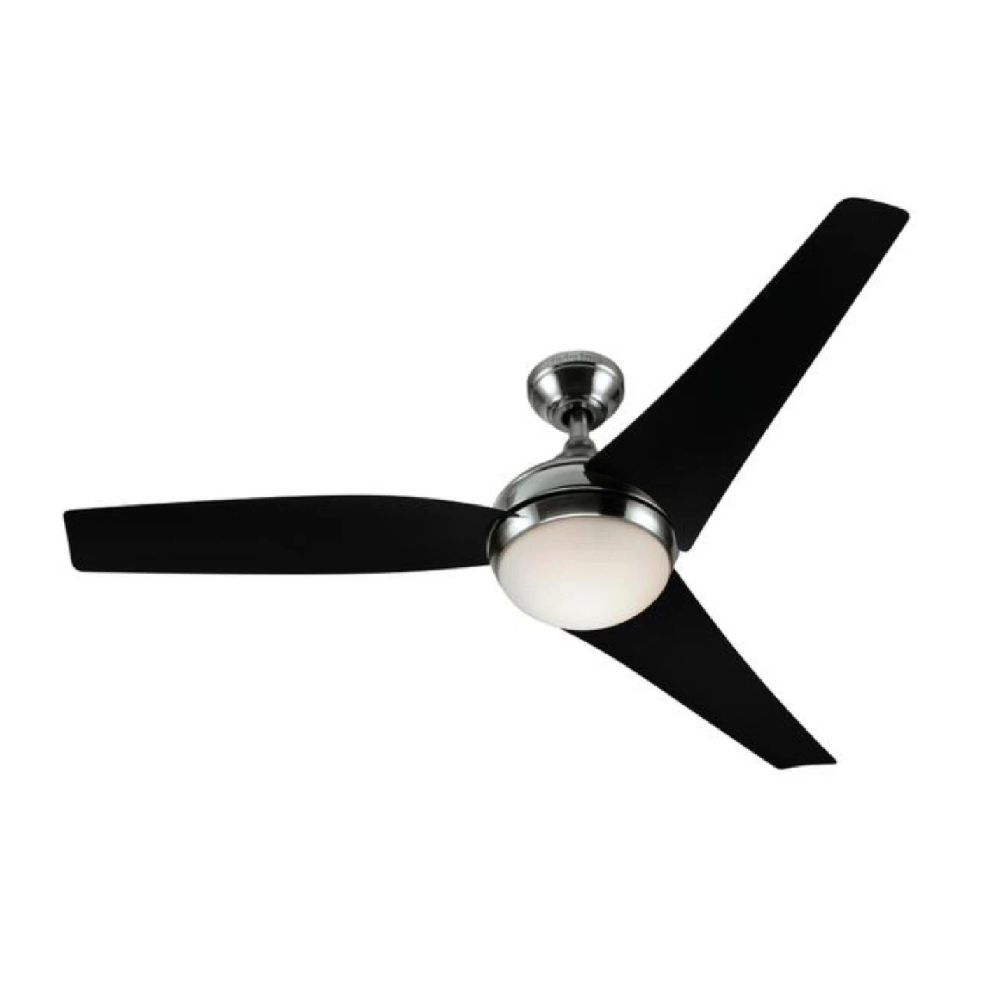 3-Blade Ceiling Fan with Integrated Light - 52"